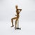 Circa 1940. We offer this Antique Articulate Artist's Mannequin made in wood and brass tripod.