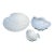 Trio of Ceramic Shell Style Bowls For Sale
