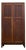 Art Deco Oak Compact Wardrobe, 1930s For Sale