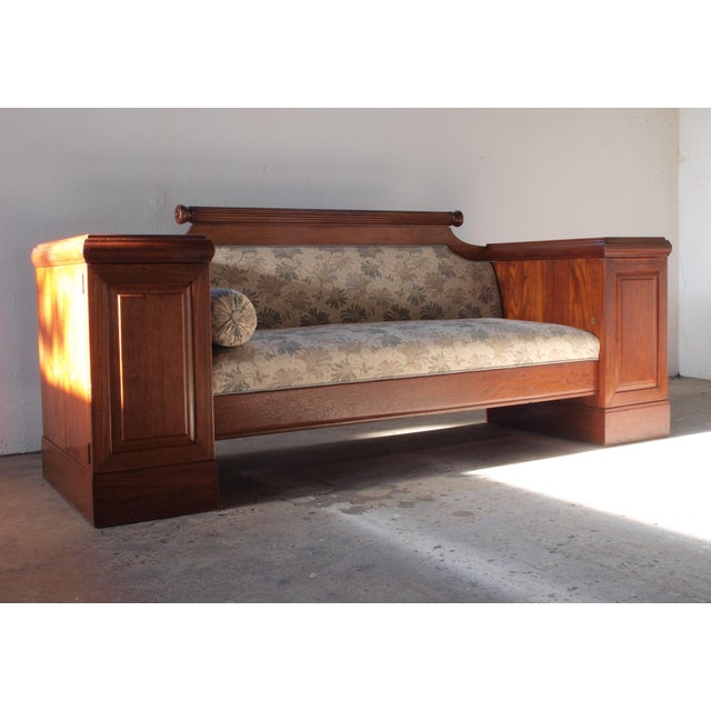 Empire Danish Oak Sofa, 1800s For Sale - Image 14 of 18
