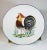 Red Italian Rooster Platter Hand Paint Italy Pottery Chicken For Sale - Image 8 of 8