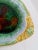 Ceramic Beautiful Antique Victorian Majolica Bread Serving Tray With Nice Colors - Circa 1880s For Sale - Image 7 of 13