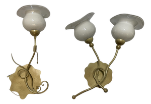 Murano Glass Zonca Sconces, 1980s, Set of 2