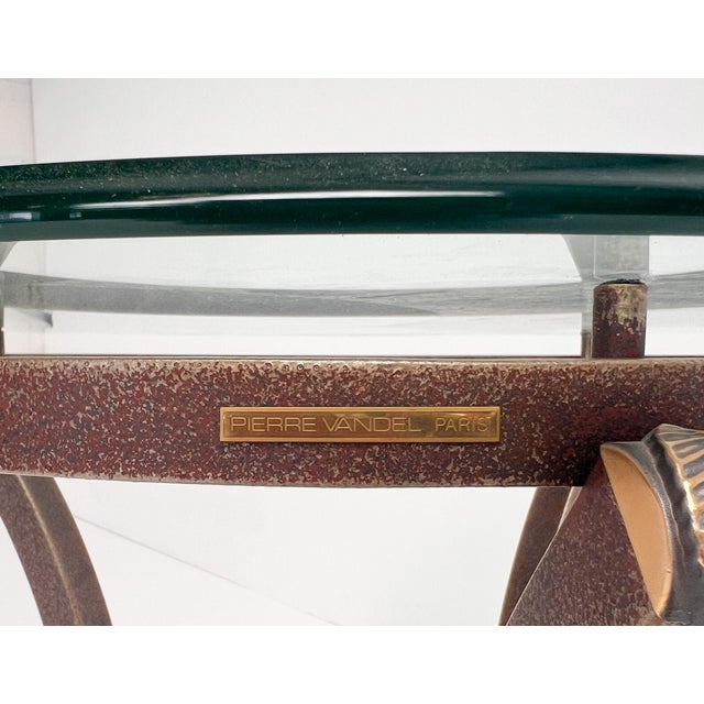 Art Deco Side Tables by Pierre Vandel, 1960s, Set of 2 For Sale - Image 6 of 12