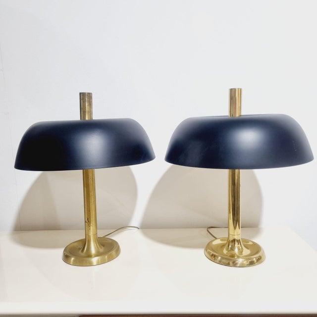 Mid-Century Mushroom Lamps from Egon Hillebrand, 1970s, Set of 2 For Sale - Image 12 of 14