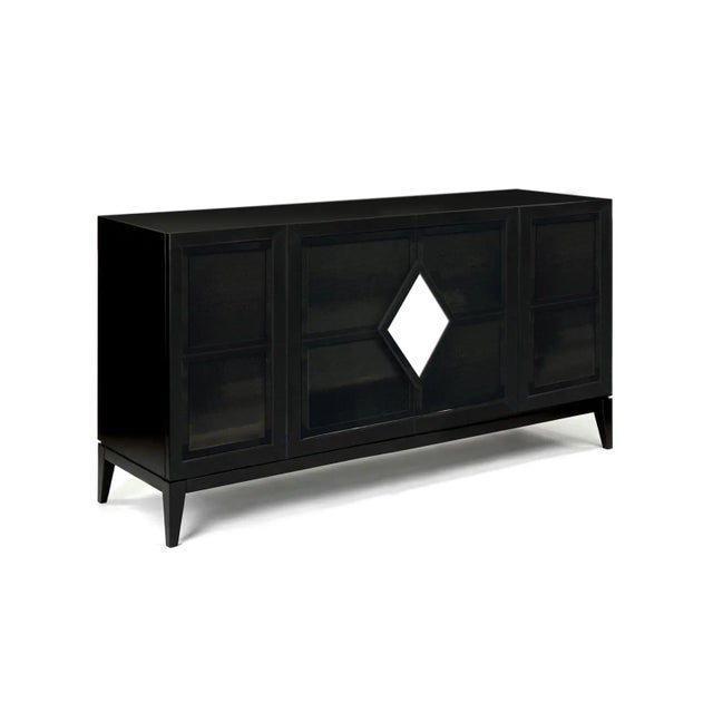 Contemporary NINE Sideboard with Tapered Legs by Isabella Costantini For Sale - Image 3 of 3
