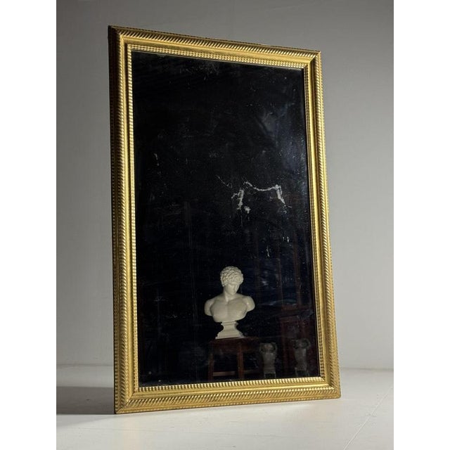 French Ripple Frame Mirror, 187cm For Sale - Image 16 of 18