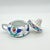 Turkish Handmade Ceramic Decorative Lemon Juicer Sculpture – Hand-Painted Iznik Tulips – Kitchen Shelf Decor Accent (Not Food Safe) For Sale - Image 3 of 13