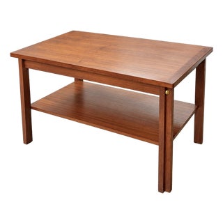 Møbelfabrikken Toften Danish Teak MCM Side Table Møbelfabrikken Toften Teak Side Table, Made in Denmark For Sale