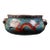Vintage Chinese Cloisonné Enamel Dragon Censer, Bronze Tiger‑Head Handle Incense Burner For Sale