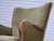 Green Danish Beech Highback Armchair with Velour Upholstery, 1960s For Sale - Image 8 of 18