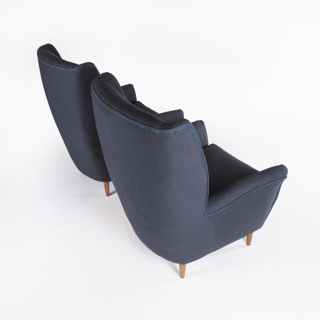Vintage Italian Lounge Chairs, 1950s, Set of 2 For Sale - Image 3 of 10