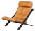Lounge Chair in Wood & Cognac Leather by Ueli Berger for de Sede, Switzerland, 1970s. For Sale