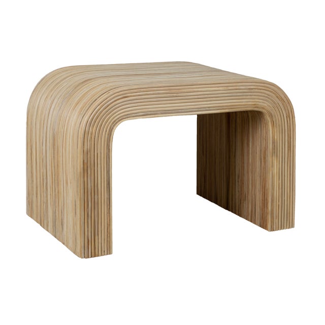 Small Bahia Bench, Natural For Sale In West Palm - Image 6 of 6
