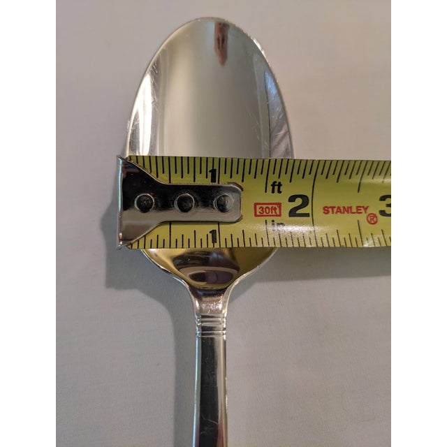Sterling Silver Tiffany "Windham" Serving Spoon Tablespoon, No Monogram For Sale - Image 9 of 11