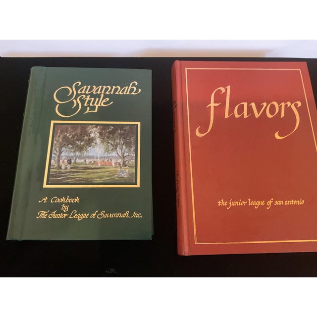 Paper A Pair of Cookbooks Published by the Junior League During the Late 20th Century - Set of 2 For Sale - Image 7 of 17