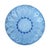 Vintage French Fruit Bowl in Blue Pressed Glass, 1960s For Sale - Image 13 of 15