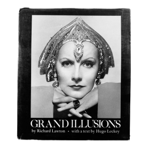 1973 Grand Illusions by Richard Lawton – Vintage Hollywood Glamour Photography Book (1st Edition, With Dust Jacket)
