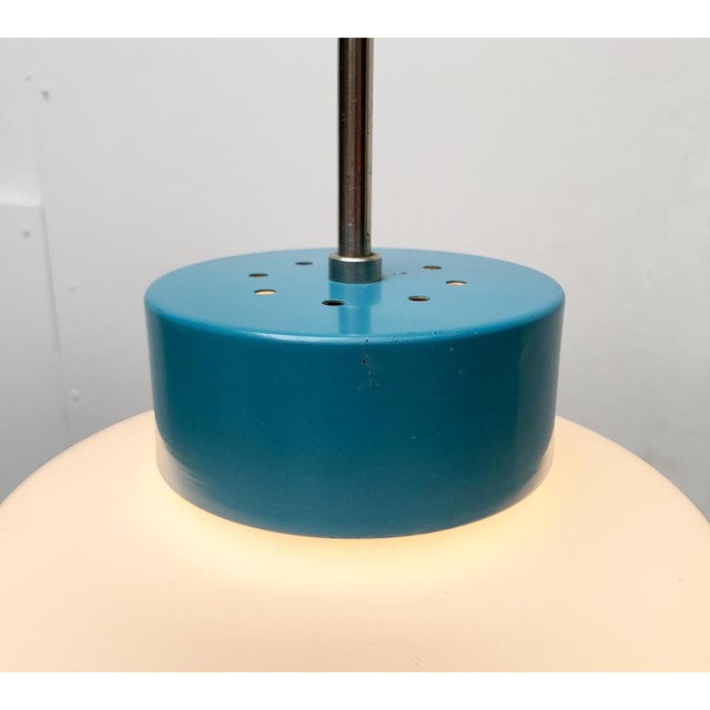 Mid-Century Czech Minimalist Pendant Lamp, 1960s For Sale - Image 17 of 18