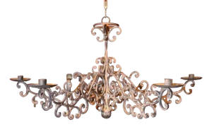 Large Gothisc Style Candleholder in Wrought Iron