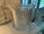 Transparent Contemporary Cut Crystal Pitcher For Sale - Image 8 of 11