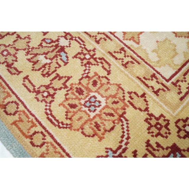 Oushak Rug 6' X 9' For Sale - Image 4 of 10