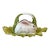 Vintage Bordallo Pinheiro Majolica Rabbit and Lettuce Leaf Covered Platter For Sale