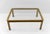 Peter Ghyczy Large Model T09 Coffee Table in Brass and Glass by Peter Ghyczy, 1970s For Sale - Image 4 of 18