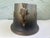 Egyptian Revival Style Winged Lyre Metal Cachepot or Jardinière Cover With Figural Handles, C. 1920s For Sale - Image 10 of 12