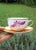 Hand-Painted Limoges Porcelain Tea Service by Marie Daage, 2000s, Set of 20 For Sale - Image 4 of 15