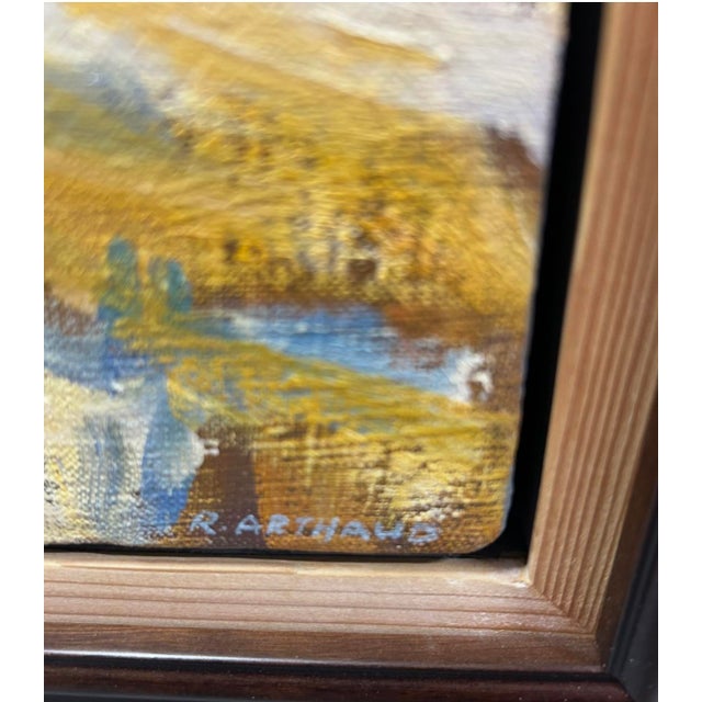 Based out of the small artist town Tuscarora, Nevada, Ron Arthaud’s plein air paintings capture the abstract in nature....