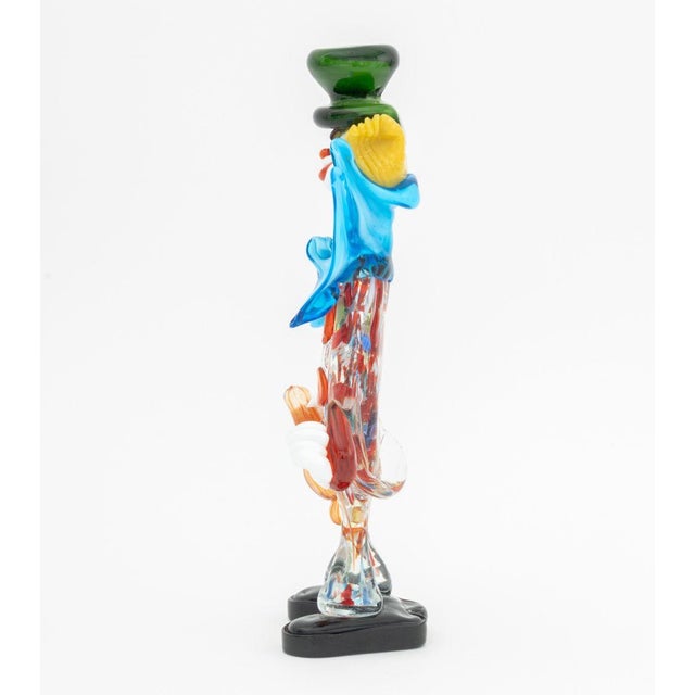 Murano Art Glass Clown Sculptures, 2 For Sale In New York - Image 6 of 17
