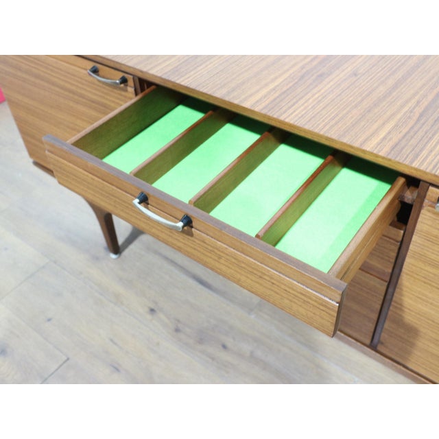 Mid Century Modern Vintage Teak Sideboard Credenza by Meredew For Sale - Image 11 of 14