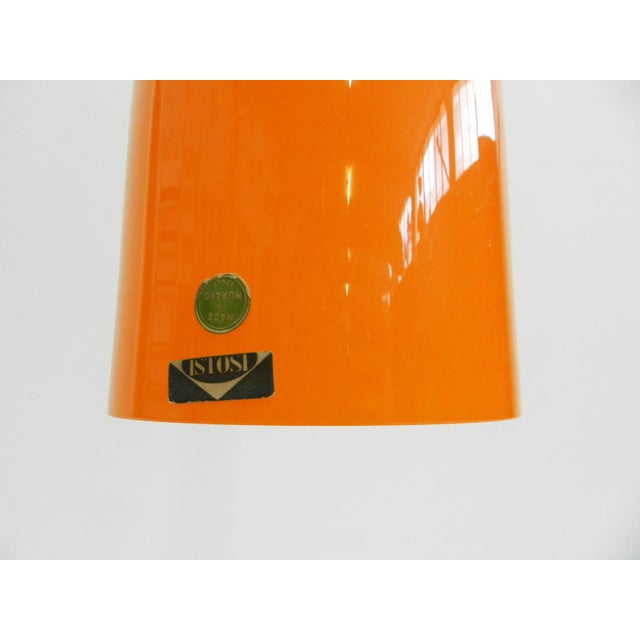 Mid-Century Modern Large Glass Tube Pendant Lamp by Alessandro Pianon for Vistosi, 1960s For Sale - Image 3 of 8