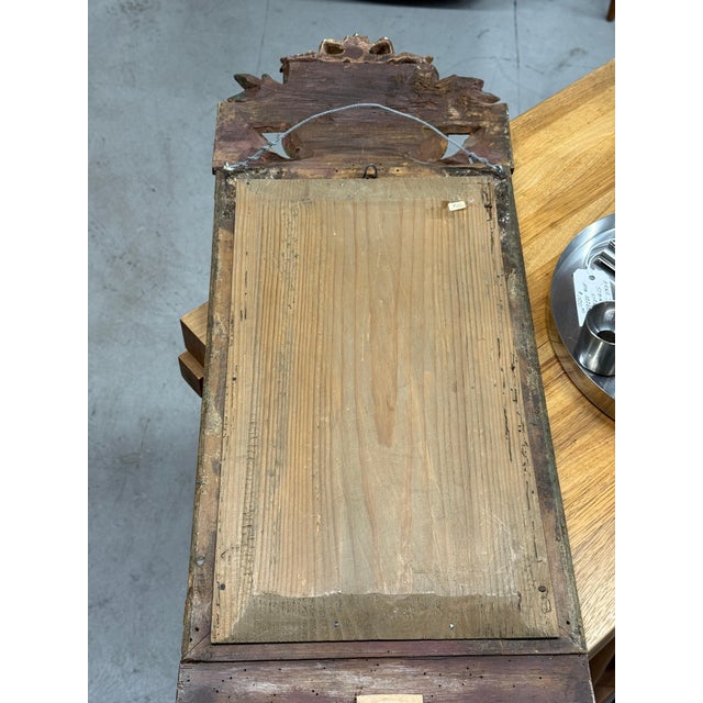 Mid-Century Modern 18th Century Gustavian Gilt Cameo Mirror with Added Later Sconce For Sale - Image 3 of 18
