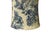 Cornflower Blue Cream Celadon Porcelain Blue Flower Gold Fishes Cylindrical Container For Sale - Image 8 of 10