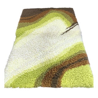Vintage High-Pile Rug by Desso, 1970s For Sale
