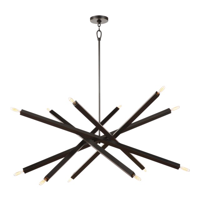 Regina Andrew Viper Chandelier in Oil Rubbed Bronze For Sale