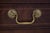 Ej Victor Inlaid Mahogany Secretary Desk Bookcase For Sale - Image 10 of 18