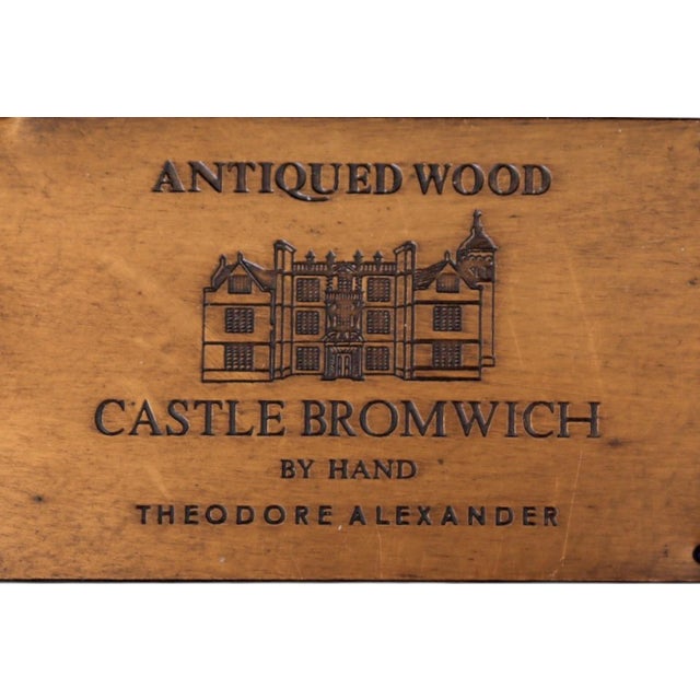 Theodore Alexander Barley Twist Desk For Sale - Image 12 of 12