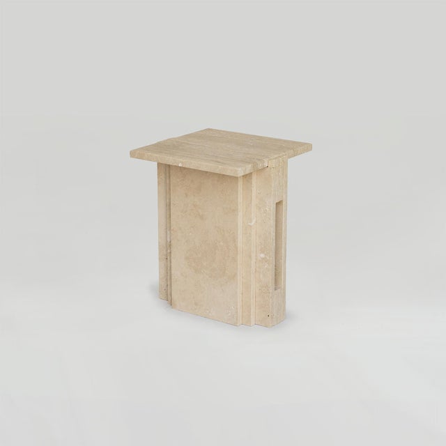 Simplicity is often born from necessity. In this case, we wanted to design a table built purely from connected slabs,...