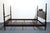 Brown Ethan Allen Georgian Court Collection Solid Cherry Traditional Style Queen Size Four Poster Bed 11-5654 For Sale - Image 8 of 9