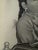 Original graphite pencil drawing by American artist and illustrator Theodore E. Schrock (1879–1952), depicting a young...
