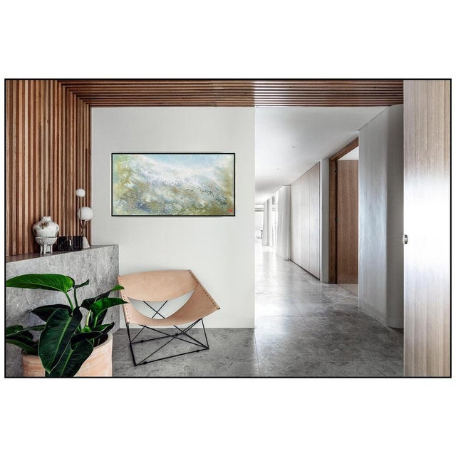 Message us to inquire about custom framing options! (Included for free with every purchase) The artwork here,"Fog Wave...