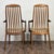 Mid 20th Century Pair of Vintage Mid-Century Modern High Back Armchairs For Sale - Image 5 of 12