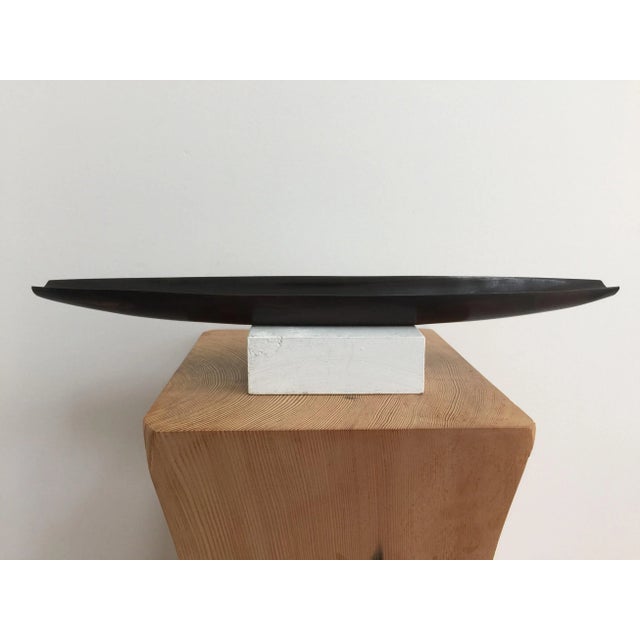 Wood Modernist Brazilian Rosewood Tray For Sale - Image 7 of 8