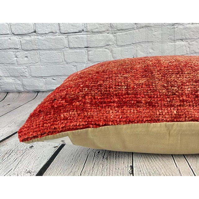 16 x 24 Rug Pillow Aegean Harmony Turkish Pillow Cushion Cover For Sale - Image 4 of 4