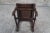 Late 19th Century Antique Spanish Revival Quartersawn Oak Leather Nailhead Side Chair For Sale - Image 12 of 12