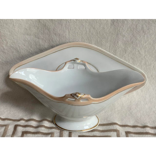 Charles Fields Haviland 19th Century French Porcelain Sauce Boat For Sale - Image 4 of 12