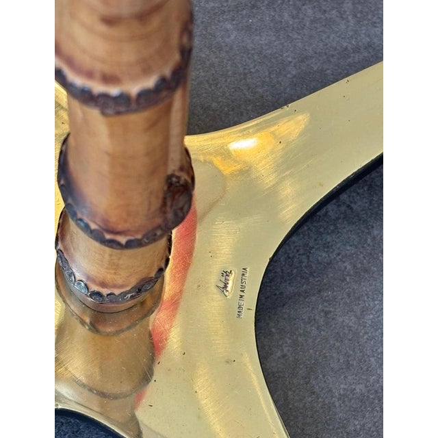 Carl Auböck Tilting Floor Lamp by Carl Auböck for Werkstätte, Vienna, 1950s For Sale - Image 4 of 7